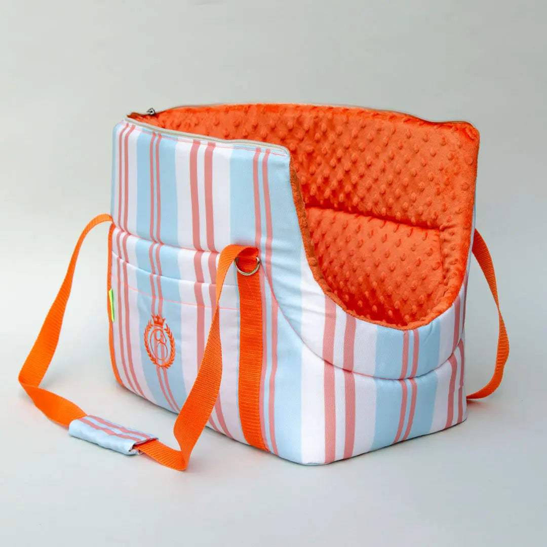 Die Hundetasche "lunch & dinner RIVIERA" - Orange 4legs.de