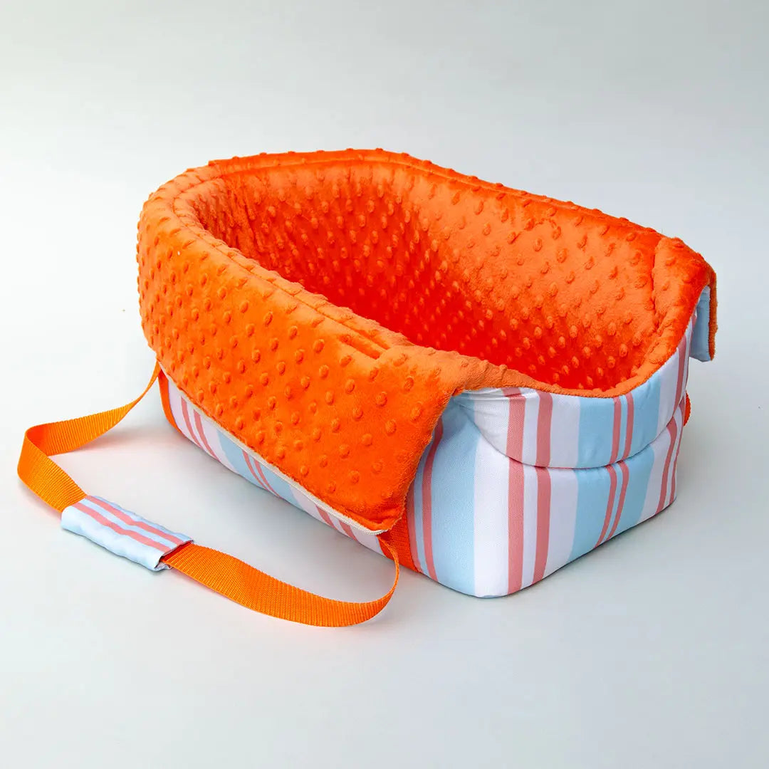 Die Hundetasche "lunch & dinner RIVIERA" - Orange 4legs.de