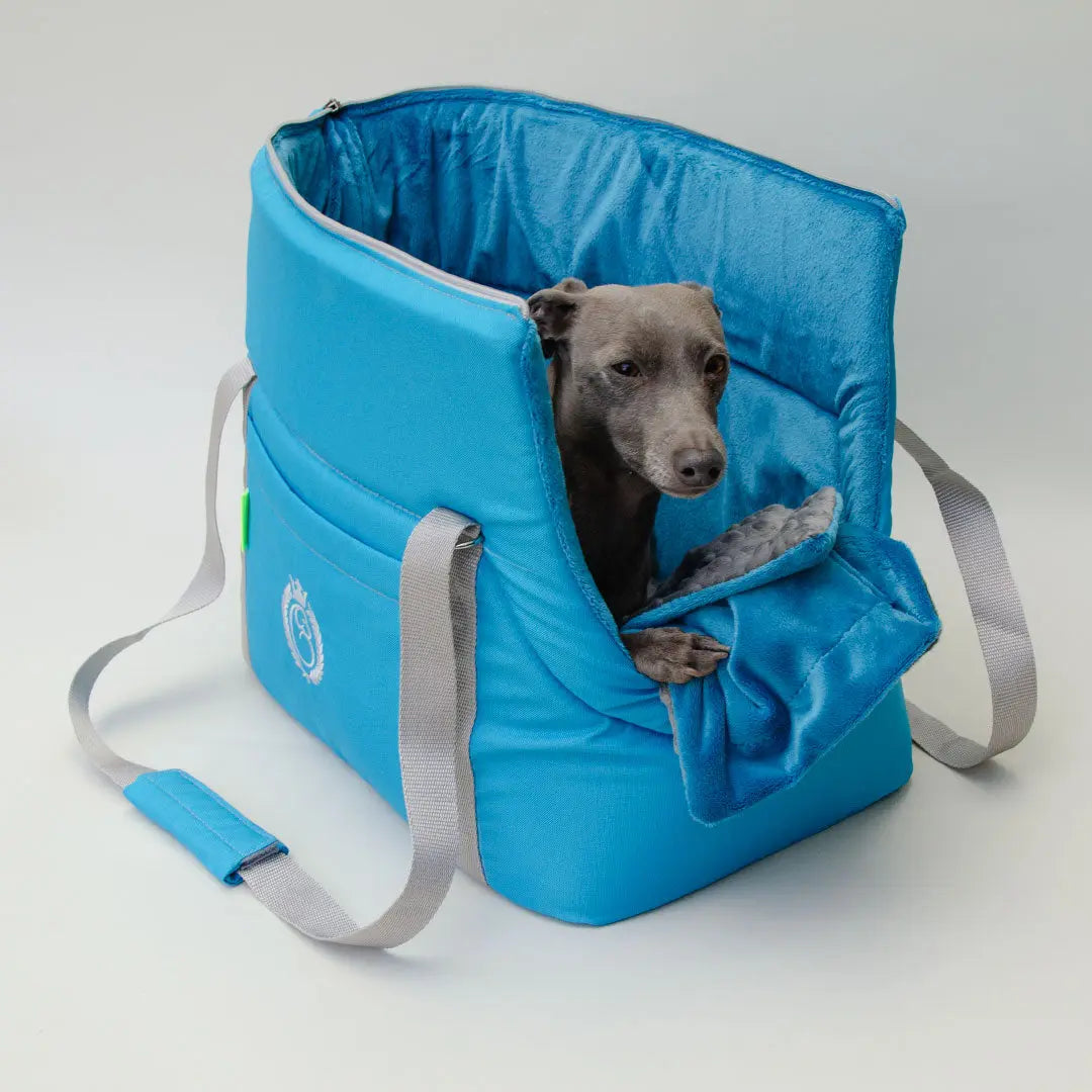 Die Hundetasche "lunch & dinner active" blue 4legs.de