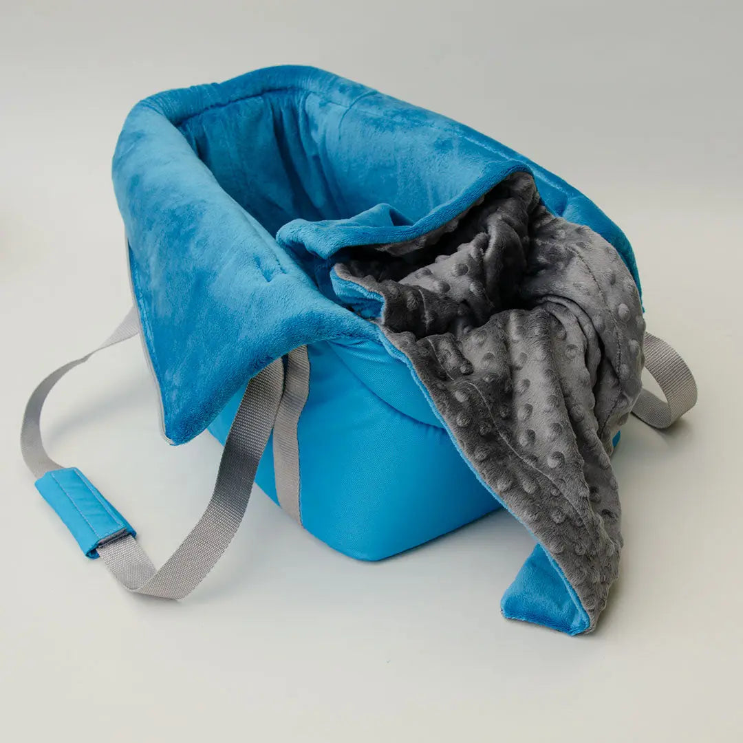 Die Hundetasche "lunch & dinner active" blue 4legs.de