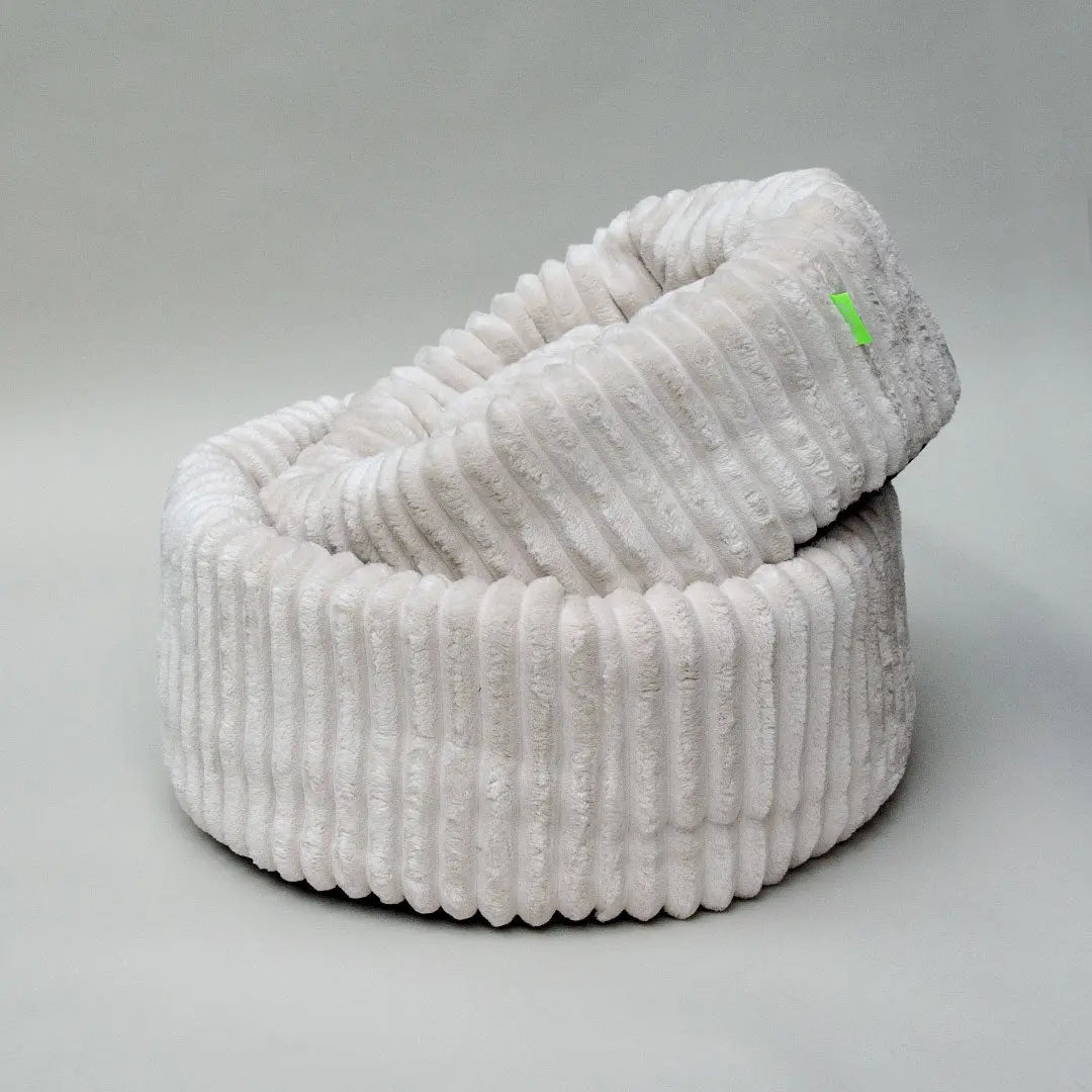 Elegantes Hundebett „Biscuit“ - creme 4legs.de