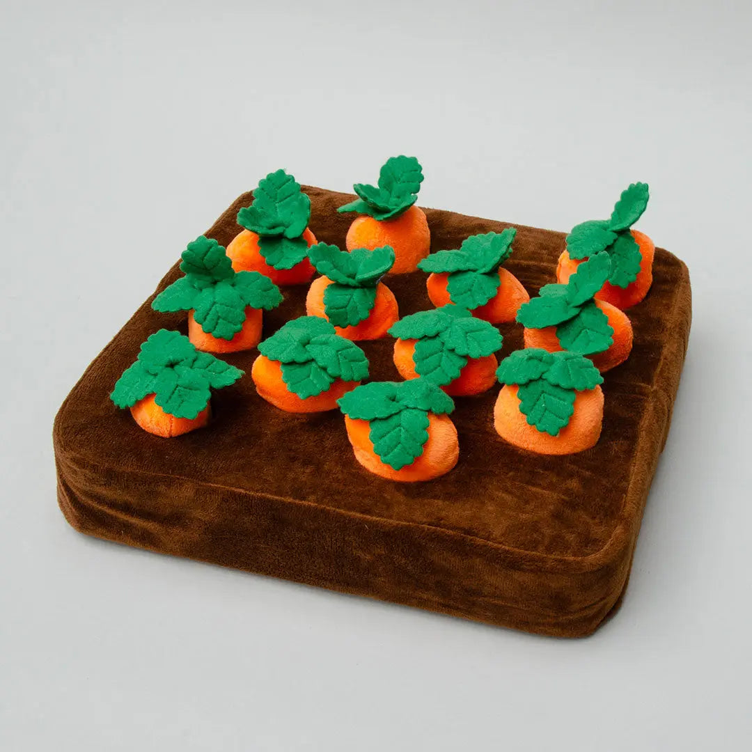 "Fields of Carrots" interaktives Plüschspielzeug 4legs.de