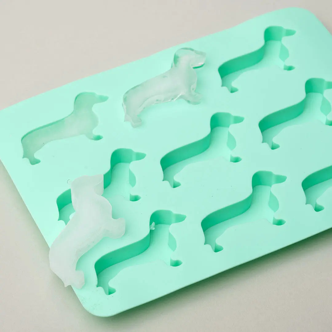 Hunde Eiswürfelform "Dackel" 4legs.de