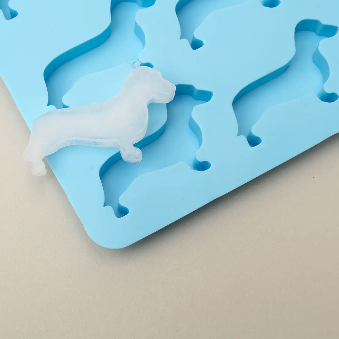 Hunde Eiswürfelform "Dackel" 4legs.de