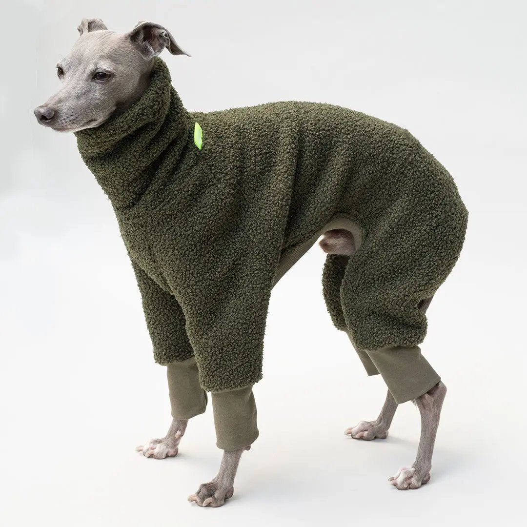 Hunde-Overall "Pola-4Legs" oliv 4legs.de