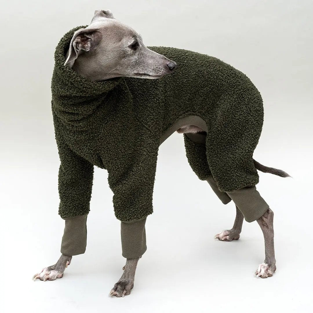 Hunde-Overall "Pola-4Legs" oliv 4legs.de