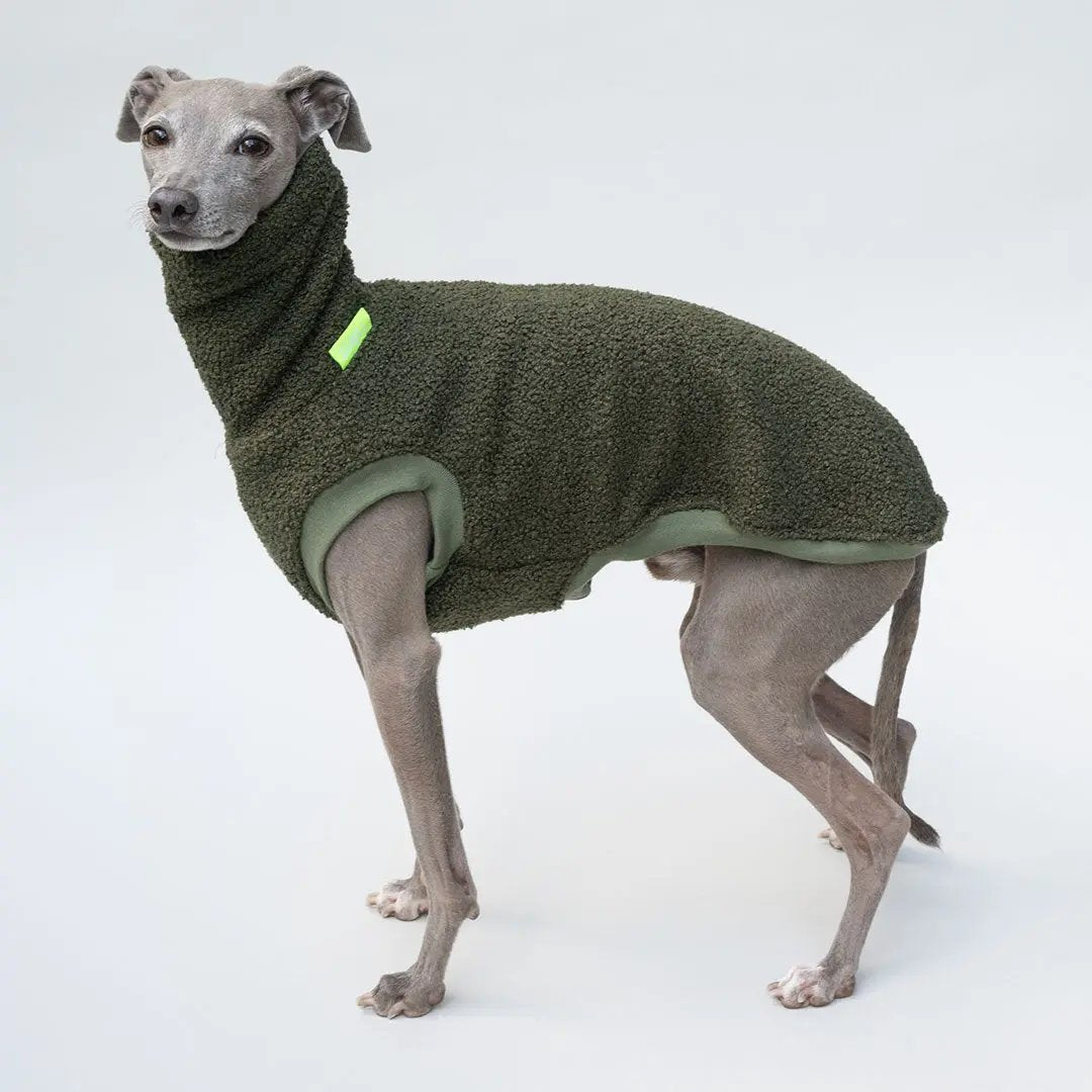 Hunde-Pullover "Polar" oliv 4legs.de