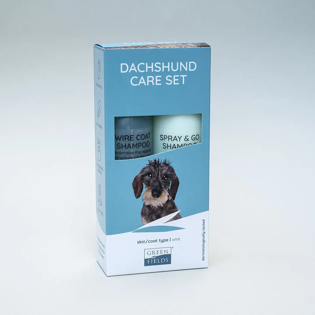 "Hundeshampoo Careset" Dachshund 4legs.de
