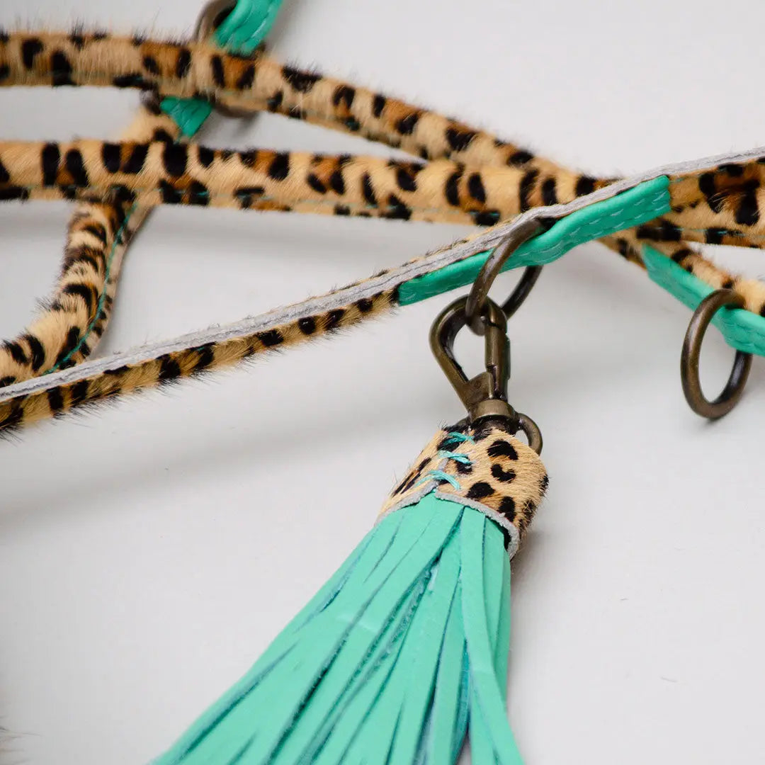 Im Boho Stil Hundeleine - "Leo" 4legs.de