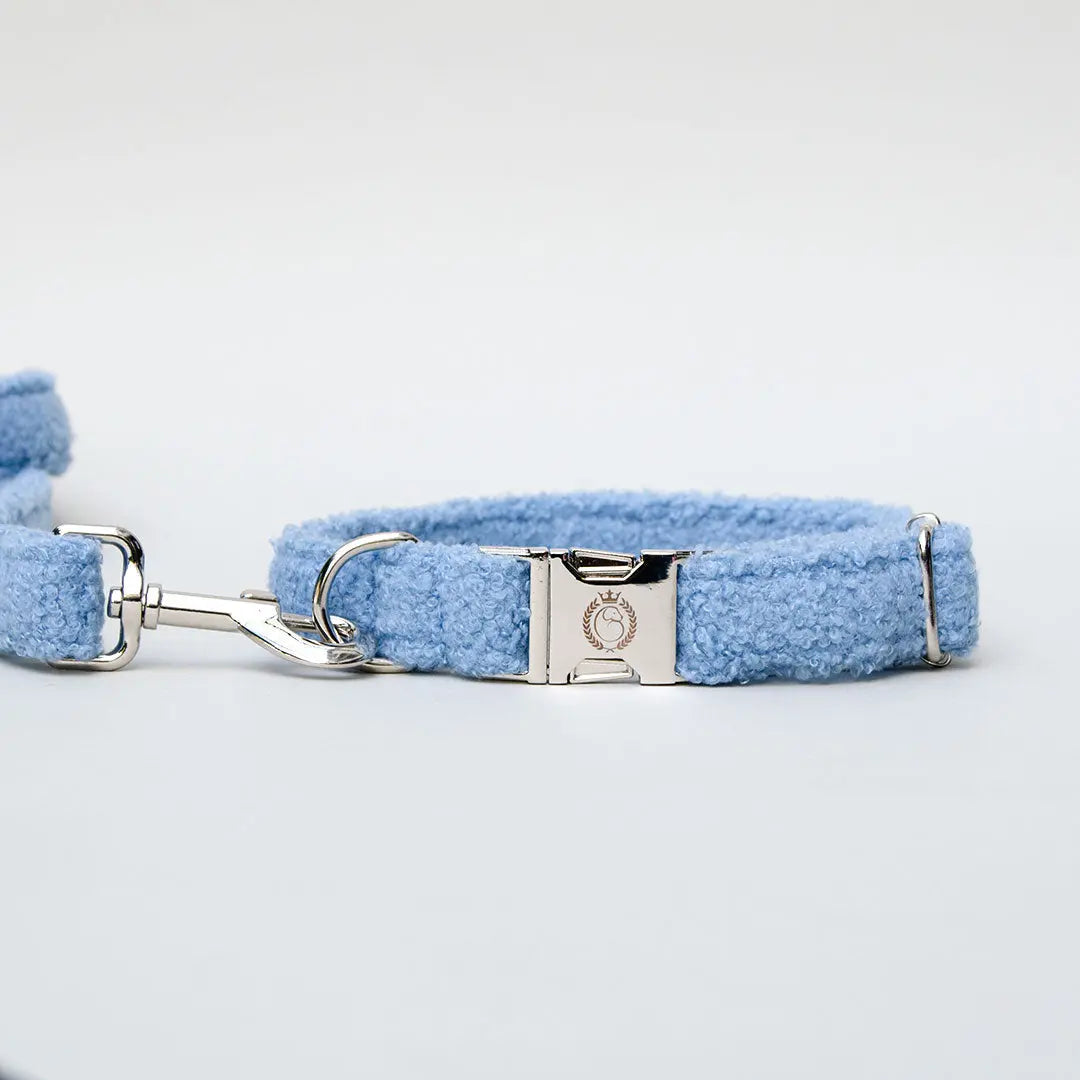 Kuscheliges Halsband „Teddybaer“  bleu 4legs.de