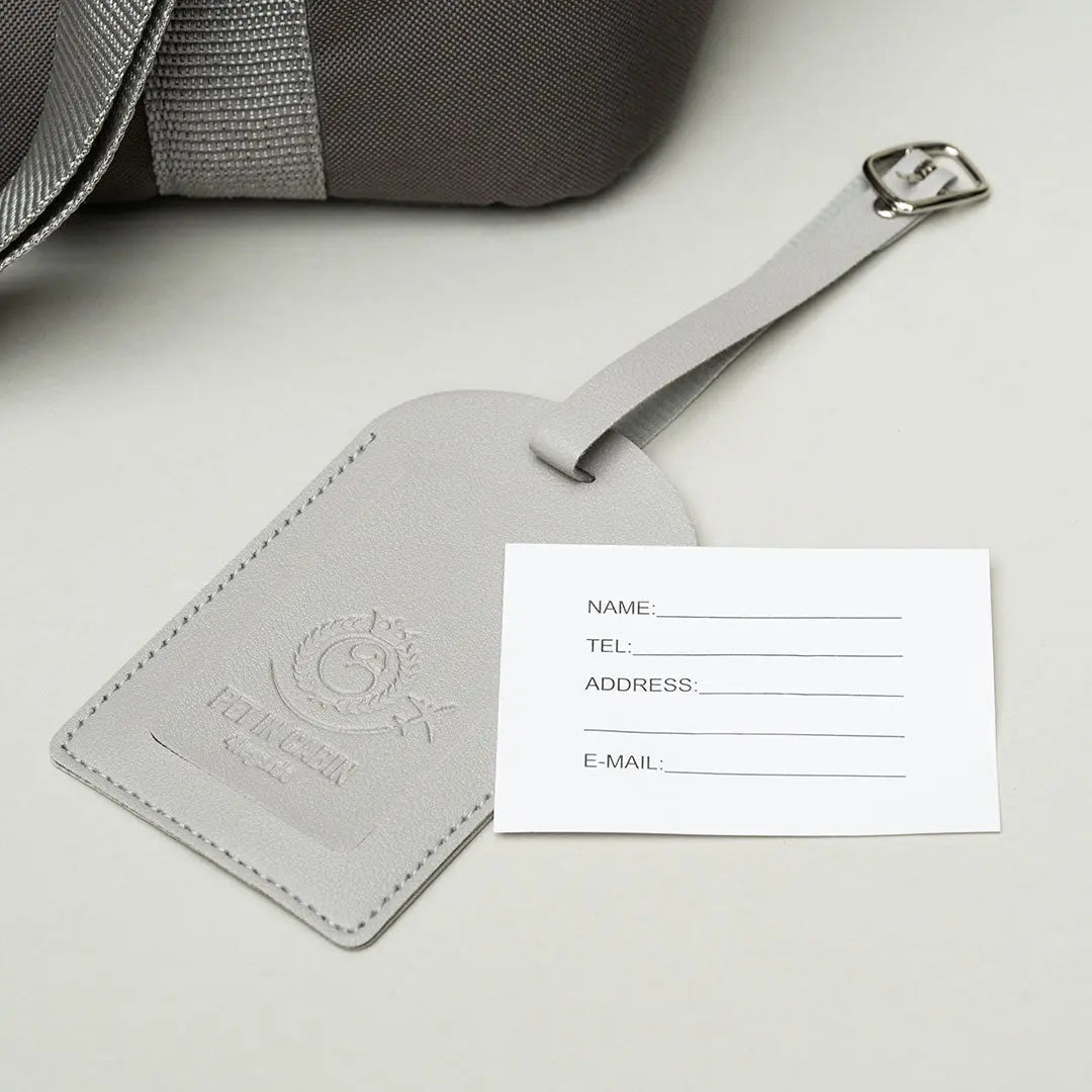 "Pet in Cabin Tag" Gepäckanhänger 4legs.de
