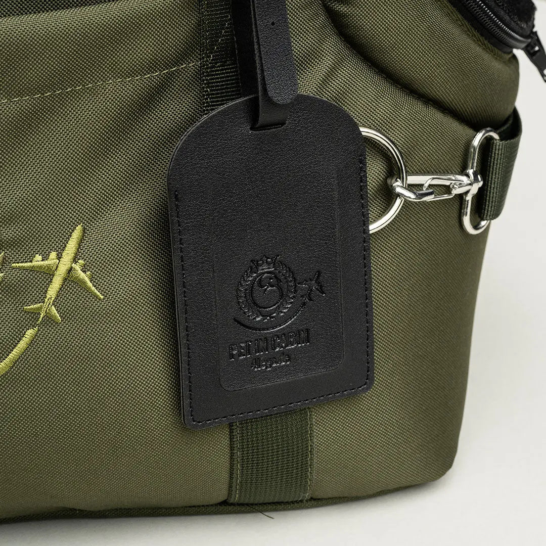 "Pet in Cabin Tag" Gepäckanhänger 4legs.de