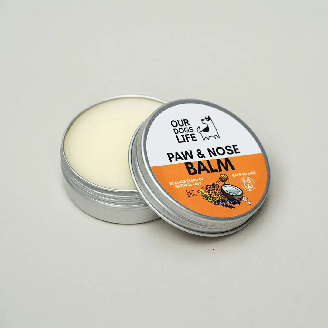 "Pfoten- und Nasenbalsam" für Hunde 4legs.de