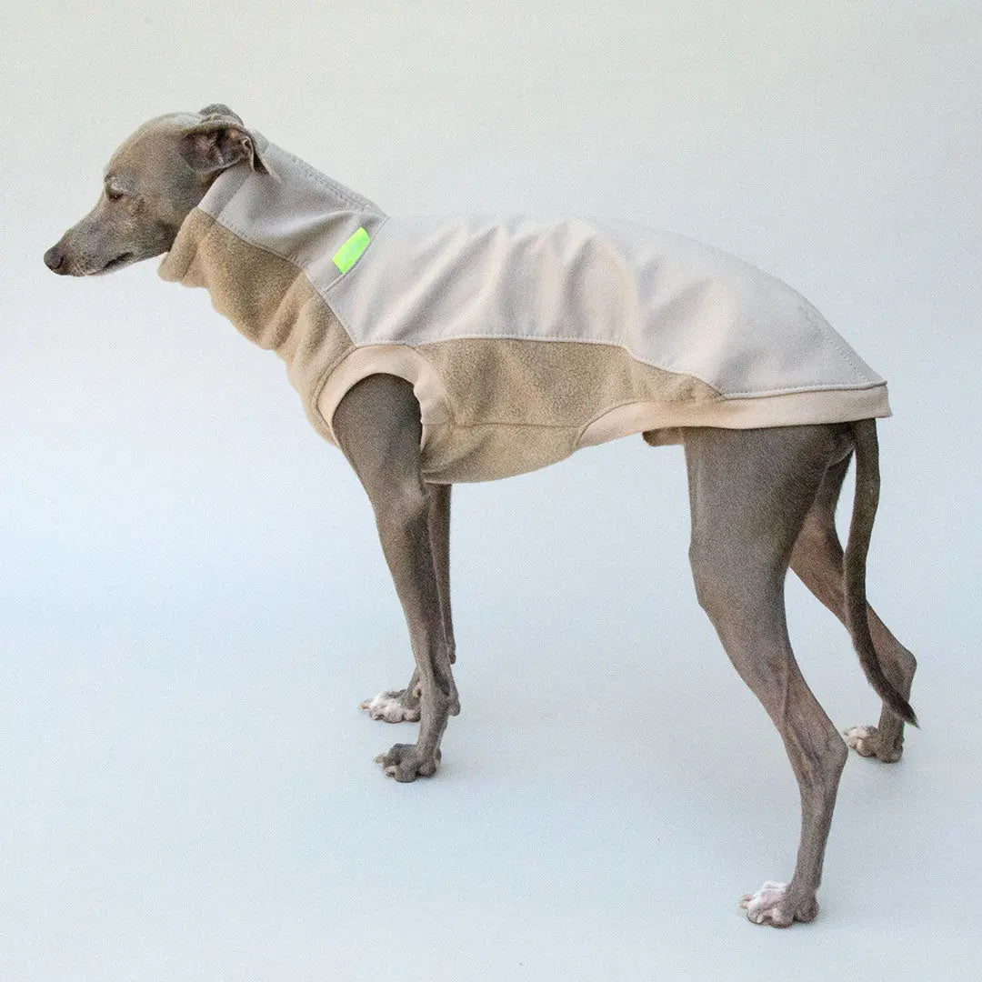 Softshell Hundepullover "Smart" - beige 4legs.de