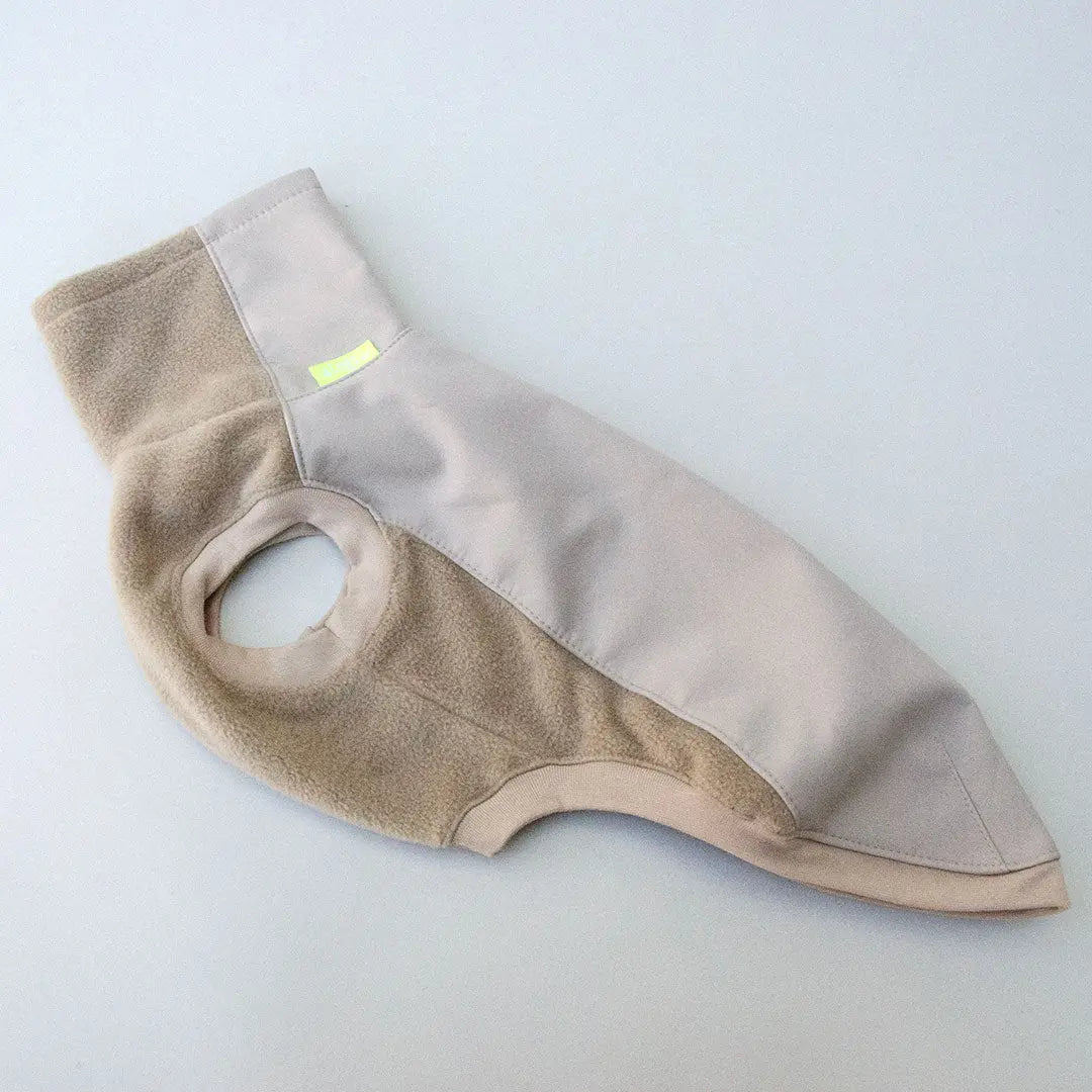 Softshell Hundepullover "Smart" - beige 4legs.de