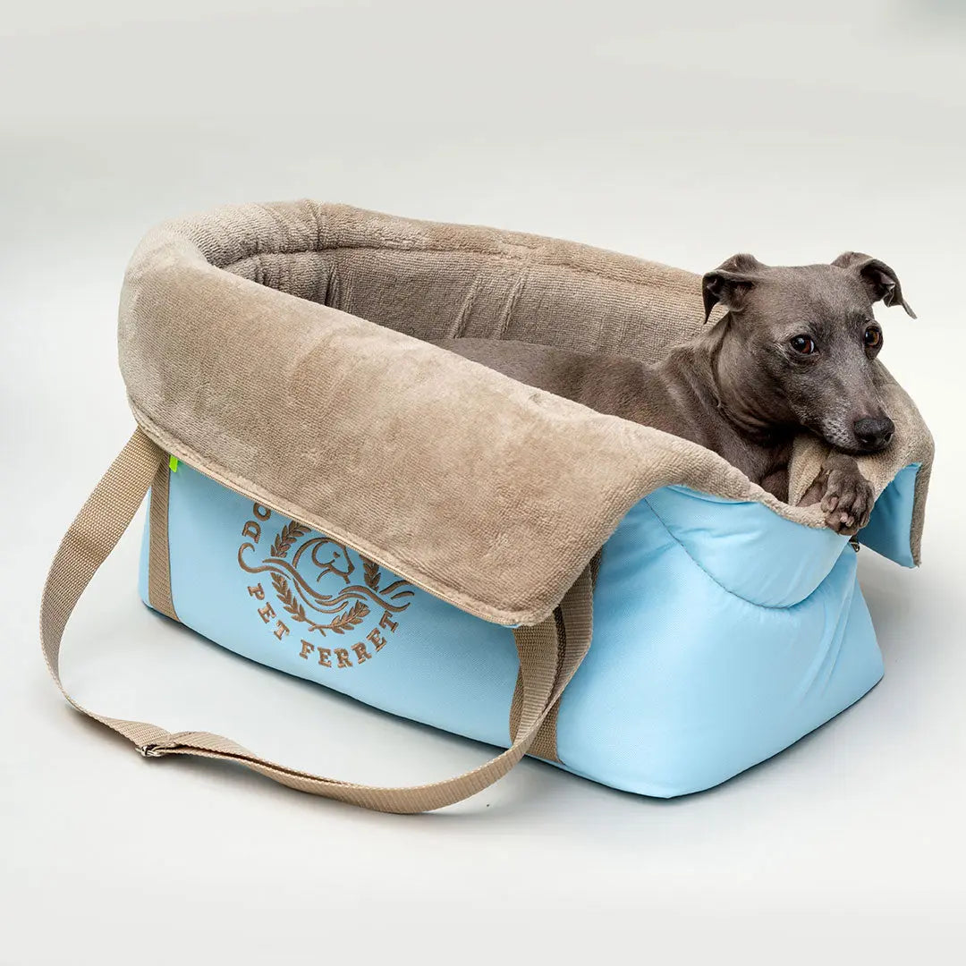 Sommertasche "Dog del Mare Nizza" Bleu 4legs.de