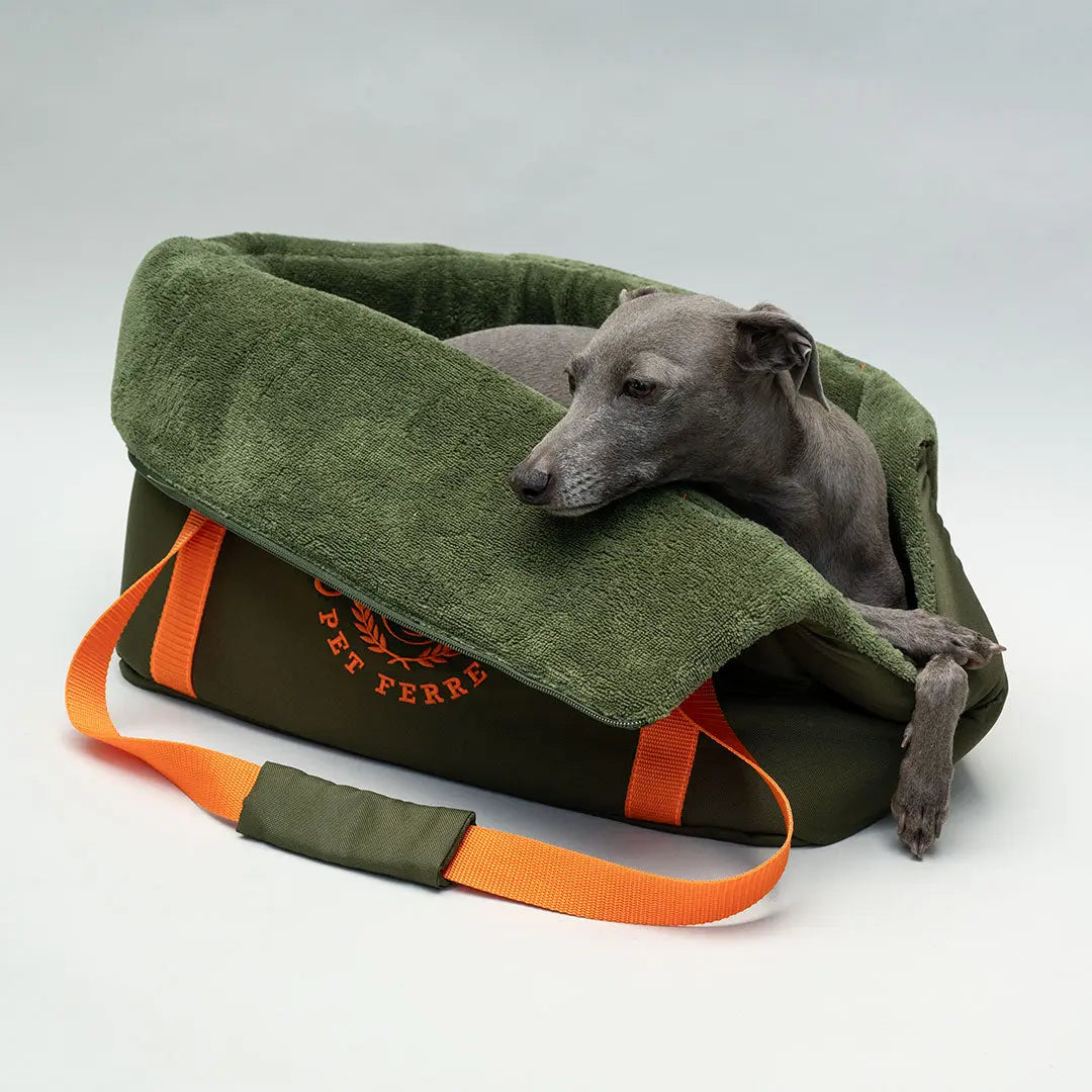 Sommertasche "Dog del Mare" oliv 4legs.de