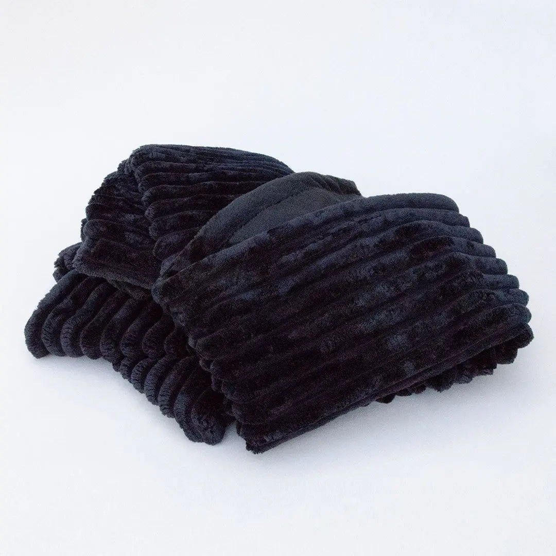 Stilvolle Hundedecke "Biscuit Plaid"  black 4legs.de