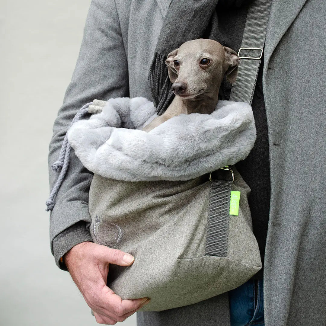 Tragetasche "Puppybag silver" 4legs.de